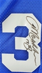 1994-97 Jamal Mashburn Dallas Mavericks Signed Reversible Practice Jersey (MEARS LOA)
