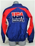 1990's Team USA Basketball Retail Apparel Collection - Lot of 2 w/ Starter Jacket & Shawn Kemp Jersey