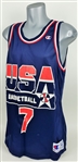 1990's Team USA Basketball Retail Apparel Collection - Lot of 2 w/ Starter Jacket & Shawn Kemp Jersey