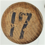 1973-75 Bob Mitchell Milwaukee Brewers Adirondack Professional Model Game Used Bat (MEARS LOA)