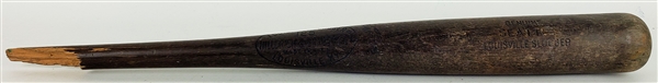 1969 Seattle Pilots H&B Louisville Slugger Professional Model Bat Section (MEARS LOA)
