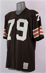 1982-83 Bob Golic Cleveland Browns Game Worn Home Jersey (MEARS A10)