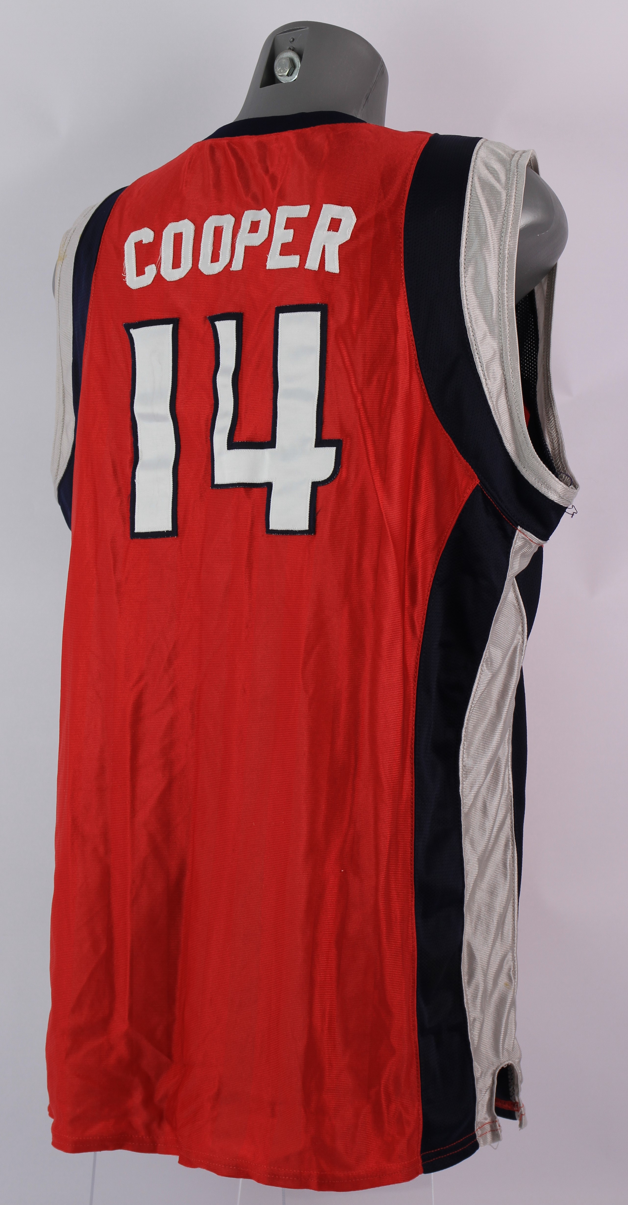 Lot Detail - 1997 Cynthia Cooper Houston Comets Game Worn Road Jersey ...