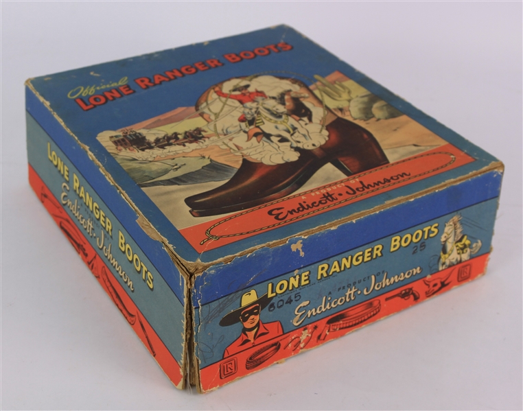 1948 Official Lone Ranger Boots Product Box