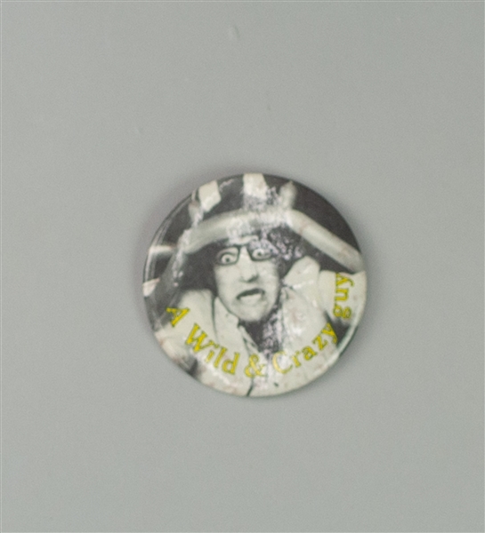1970s Steve Martin Wild & Crazy Guy 3" Pinback Button