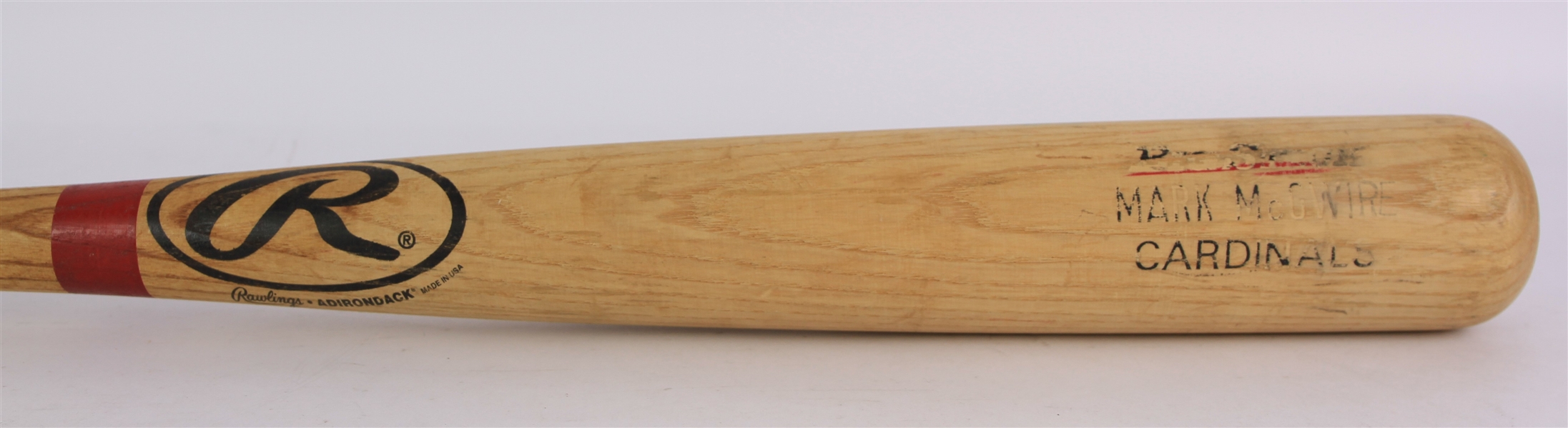 1998 Mark McGwire St. Louis Cardinals Rawlings Adirondack Professional Model Game Used Bat (MEARS A9)
