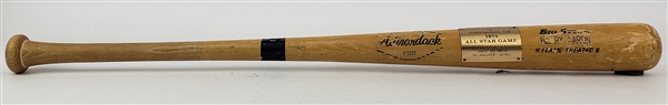 1975 Hank Aaron Milwaukee Brewers Adirondack All Star Game Commemorative Bat