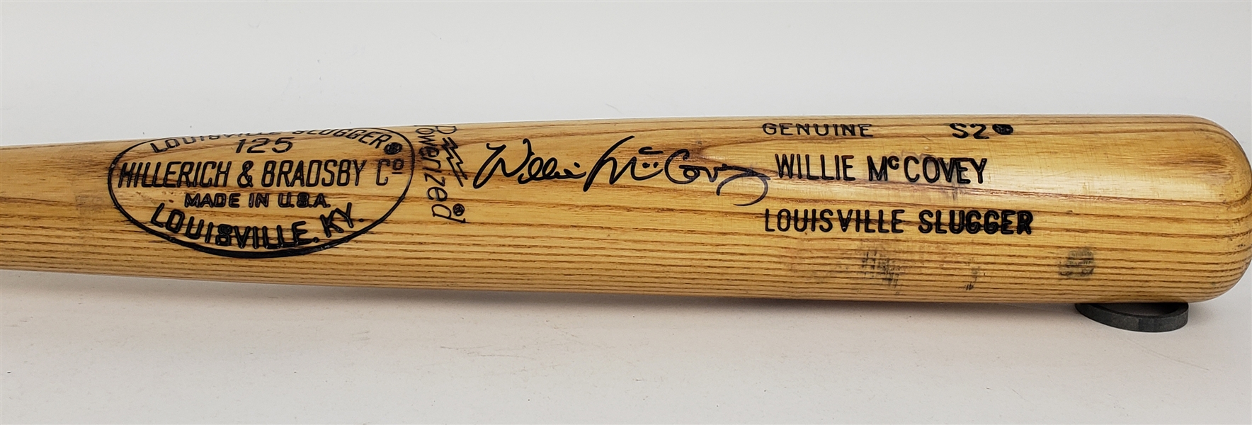 1977-79 Willie McCovey San Francisco Giants Signed H&B Louisville Slugger Professional Model Bat (MEARS A5 & PSA/DNA)