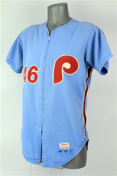 1977-78 Dan Boitano Philadelphia Phillies Road Jersey (MEARS LOA)