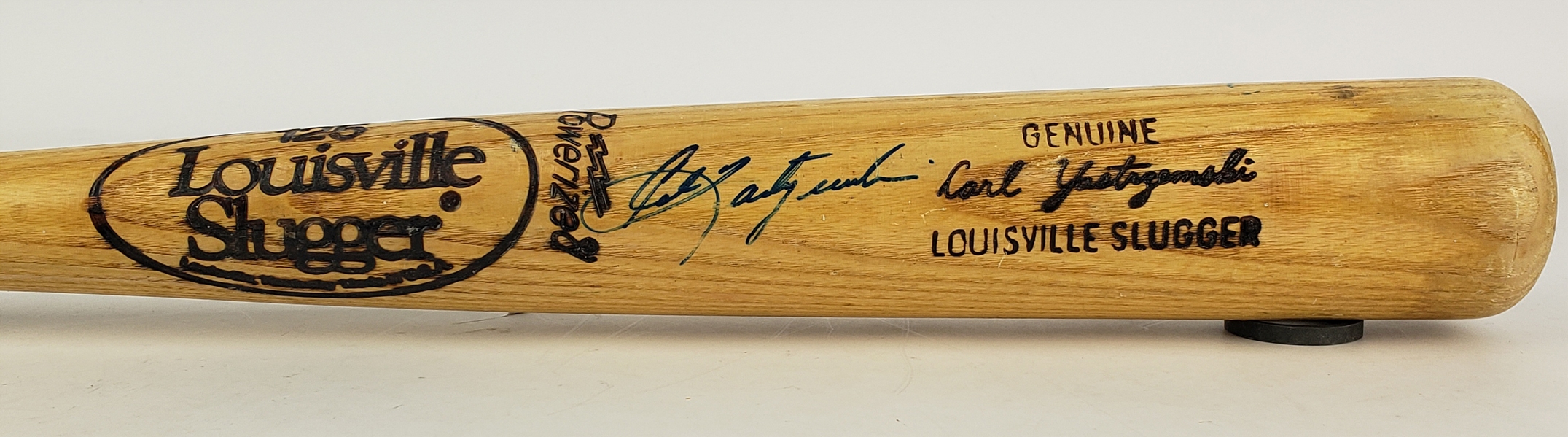 1980-83 Carl Yastrzemski Boston Red Sox Signed Louisville Slugger Bat (JSA)