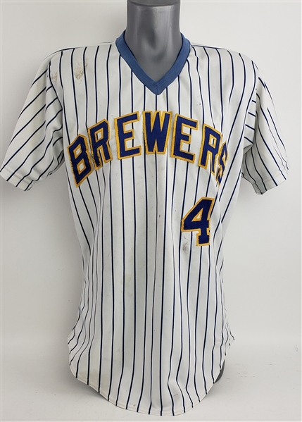 1987 Paul Molitor Milwaukee Brewers Tribute Jersey 