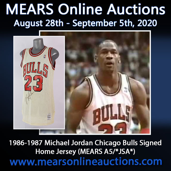 1990-91 Michael Jordan Game Worn & Signed Chicago Bulls Jersey