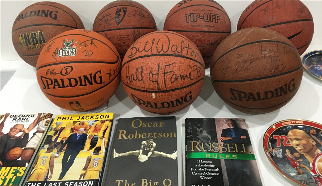 Basketball Memorabilia Collection (14 pieces)