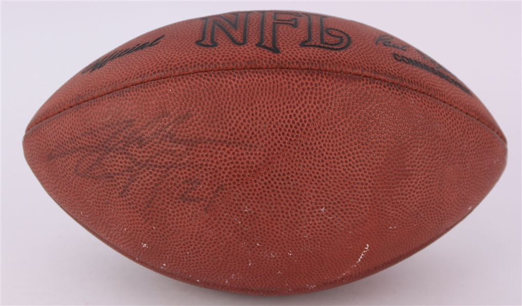 2006 Charles Woodson Green Bay Packers Signed ONFL Tagliabue Football (JSA)