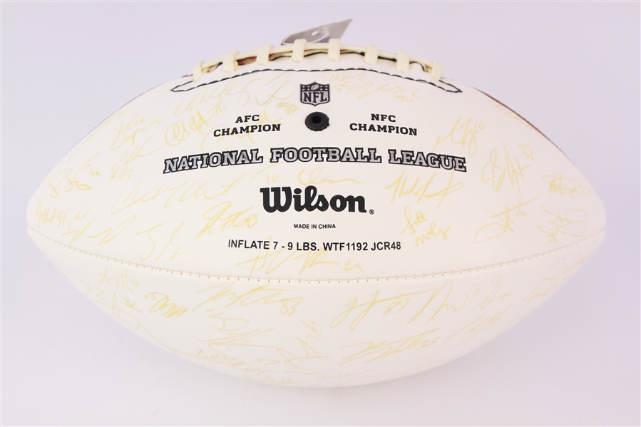 2011 Green Bay Packers Super Bowl XLV Champions Team Signed ONFL Goodell Autograph Panel Football w/ 50+ Signatures Including Aaron Rodgers, Charles Woodson, Donald Driver & More (*Full JSA Letter*)