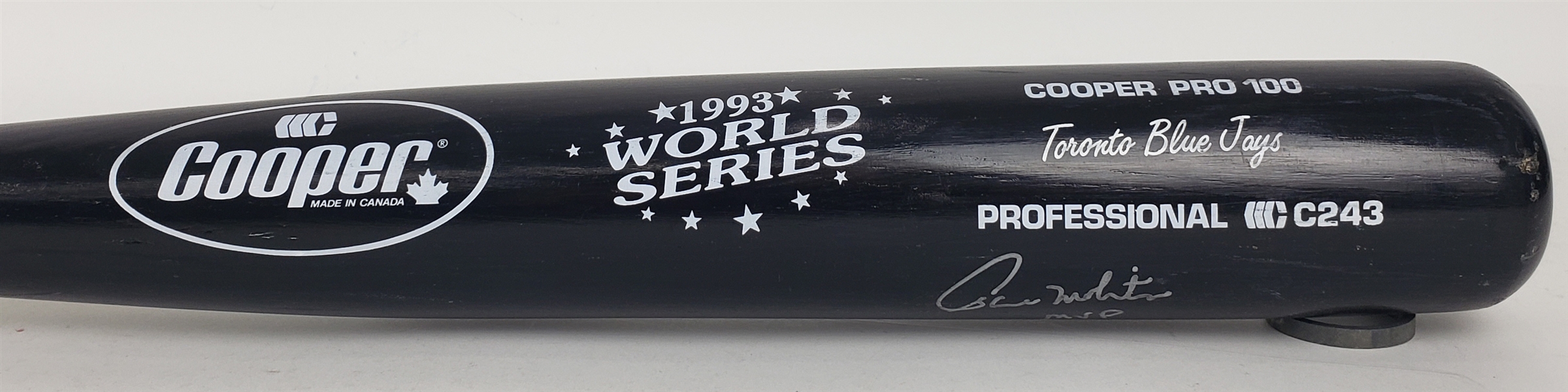 1993 Paul Molitor Toronto Blue Jays Signed Cooper World Series Bat (PSA/DNA)