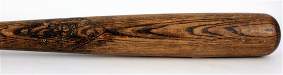 1928-29 Rogers Hornsby/Spoke Emery Zinn Beck Extra Special Sidewritten Bat (MEARS A5)