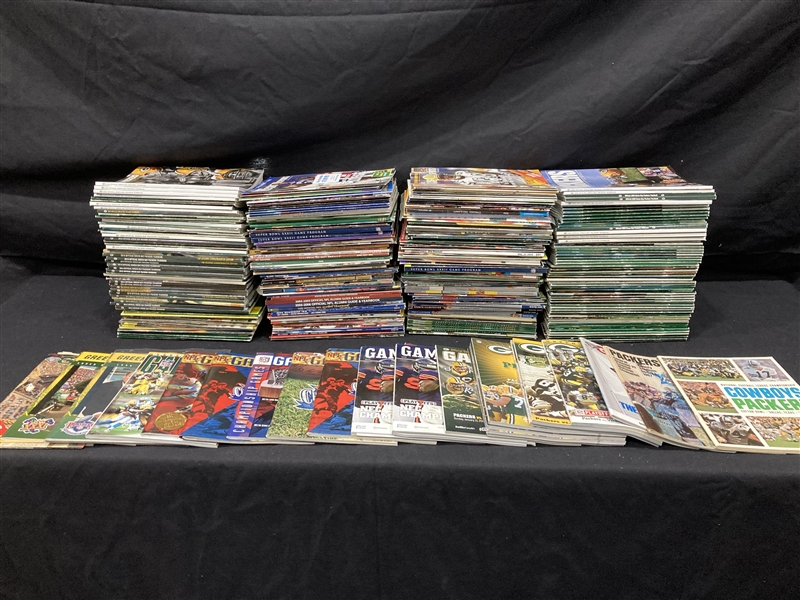 Huge Lot of Green Bay Packers programs including Playoffs. 