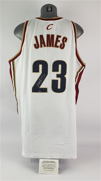 2003 LeBron James Cleveland Cavaliers Signed Jersey (Upper Deck)