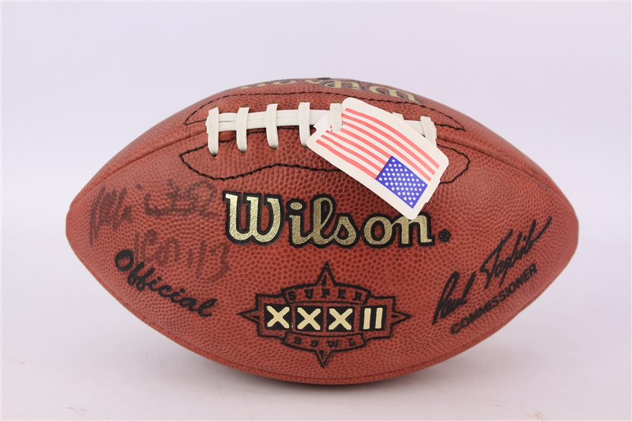 1997 Green Bay Packers Multi Signed ONFL Tagliabue Super Bowl XXXI Football w/ 9 Signatures Including Reggie White, LeRoy Butler, Dorsey Levens & More (JSA)