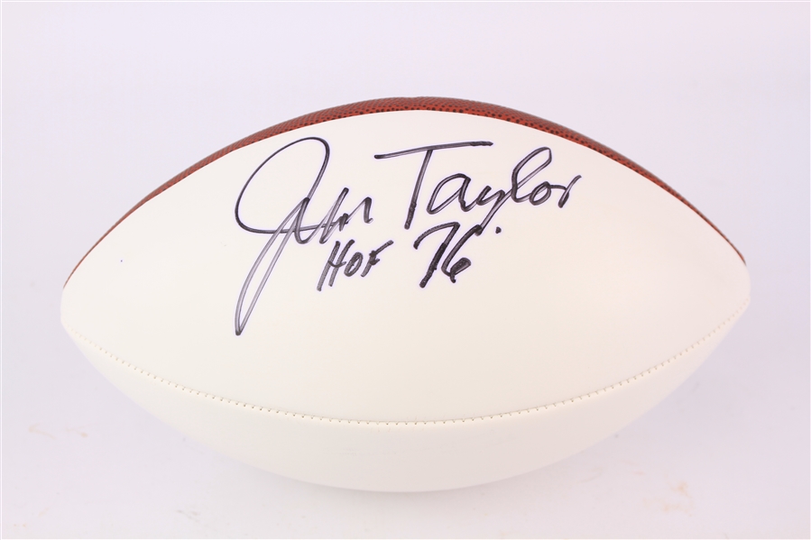 2000s Jim Taylor Green Bay Packers Signed ONFL Goodell Autograph Panel Football (PSA/DNA)