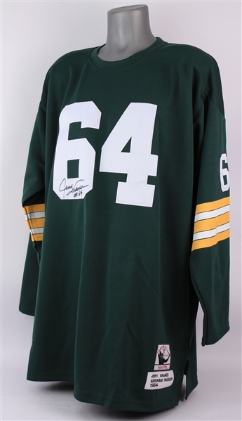 2000s Jerry Kramer Green Bay Packers Signed Mitchell & Ness Throwback Jersey (JSA)