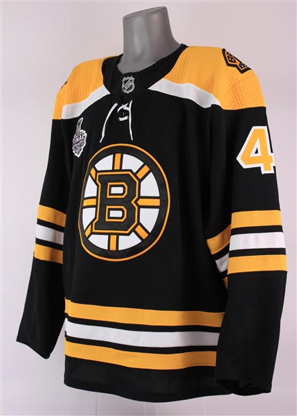 2019 Matt Grzelcyk Boston Bruins Stanley Cup Game Worn Jersey (MEARS A10/MeiGray)