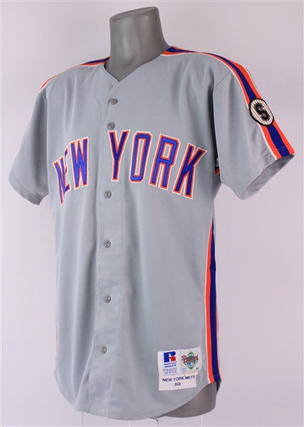 1992 Junior Noboa New York Mets Game Worn Road Jersey (MEARS LOA)