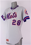 1980 Mark Bomback New York Mets Game Worn Road Jersey (MEARS LOA)