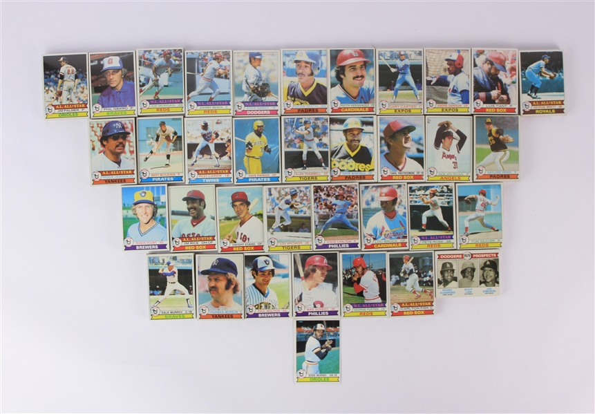 1979 Topps Baseball Trading Cards - Complete Set of 726 Cards