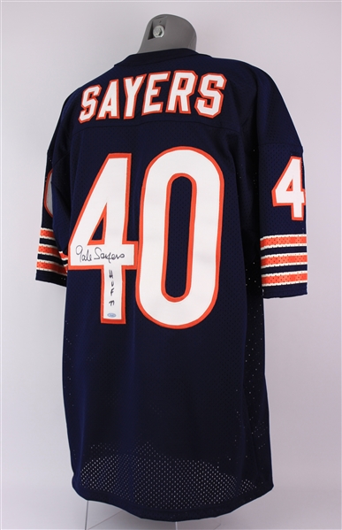 2000s Gale Sayers Chicago Bears Signed Jersey (JSA)