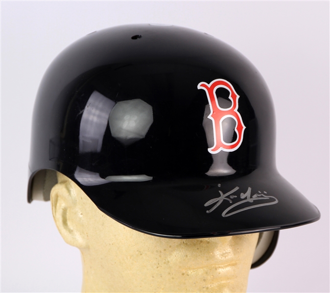 2004-12 Kevin Youkilis Boston Red Sox Signed Batting Helmet (JSA) 