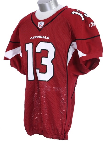 2008 Kurt Warner Arizona Cardinals Home Jersey (MEARS A5)
