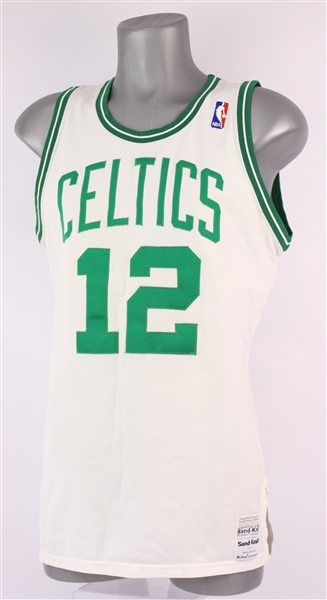 1985-87 Jerry Sichting Boston Celtics Game Worn Home Jersey (MEARS LOA)
