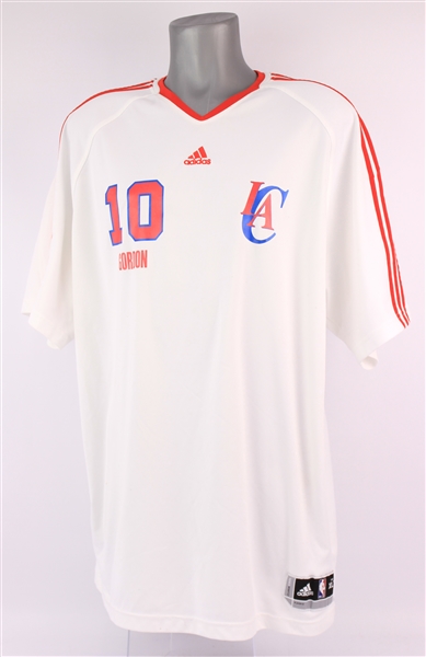 2009-11 Eric Gordon Los Angeles Clippers Shooting Shirt (MEARS LOA)