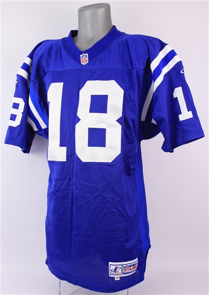 1998 Peyton Manning Indianapolis Colts Home Jersey (MEARS A5) Rookie Season