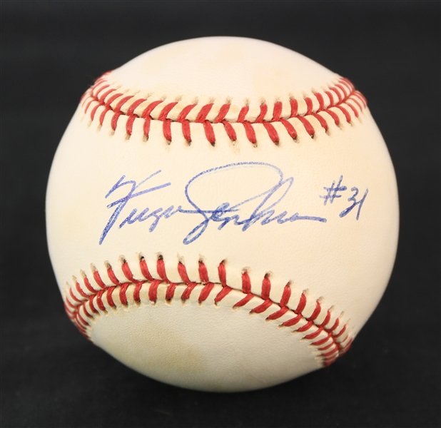 1995-99 Fergie Jenkins Chicago Cubs Signed ONL Coleman Baseball (JSA)