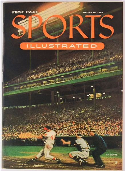 1954 (August 16) Sports Illustrated Magazine Original First Run Issue (Sports Illustrated COA)
