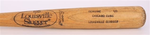 1980-83 Chicago Cubs Organizational Louisville Slugger Professional Model Game Used Bat (MEARS LOA)