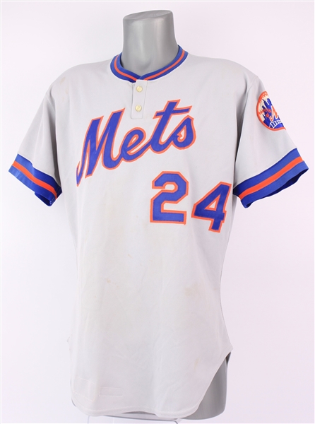 1978 Willie Mays New York Mets Tribute Jersey (MEARS LOA)
