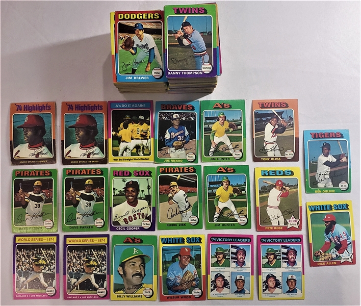 1975 Topps Baseball (Lot of 60+)