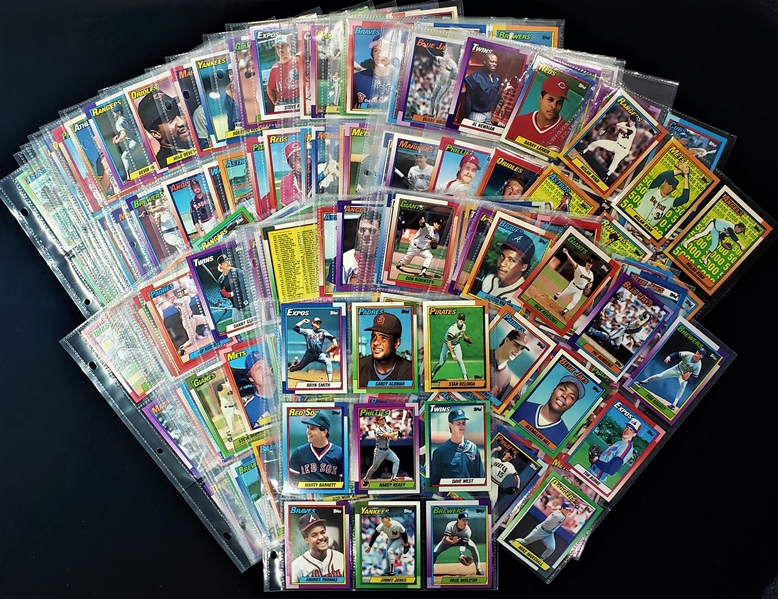1990 Topps Baseball Card Complete Set in Sheets (MT)