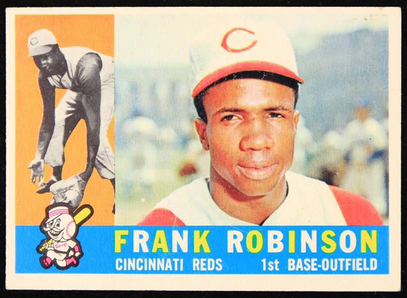 1960 Frank Robinson Cincinnati Reds Topps Baseball Trading Card