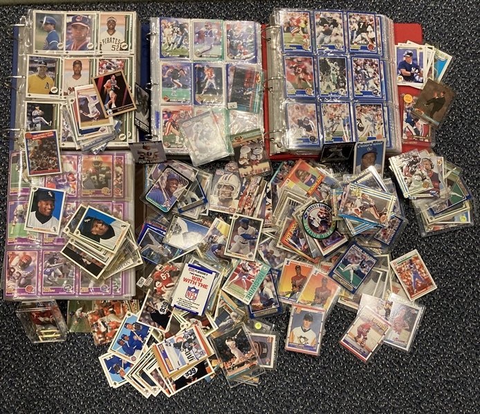 1990s Baseball, Football, and Hockey Trading Cards 