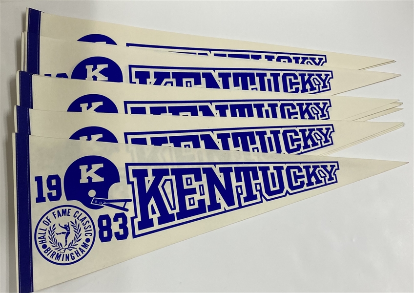 1983 Kentucky 29" Pennants (Lot of 16)