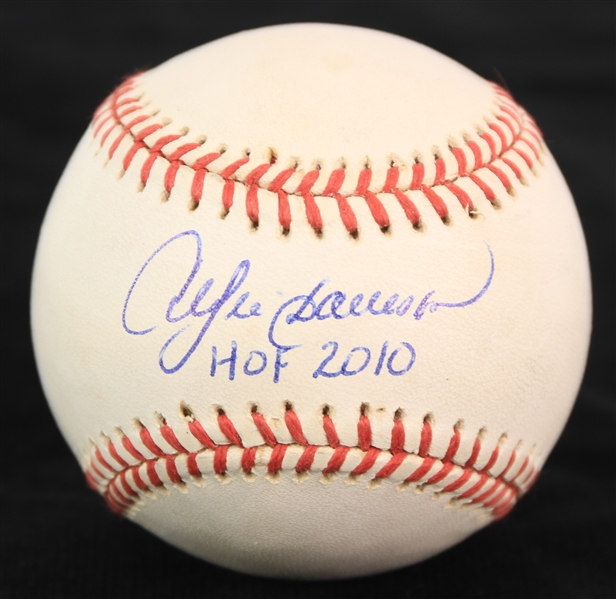 2010s Andre Dawson Montreal Expos Signed ONL White Baseball (JSA)