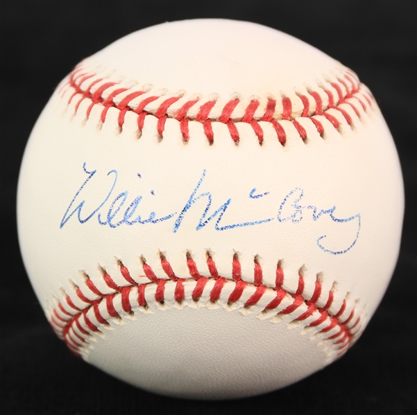 2000s Willie McCovey San Francisco Giants Signed OML Selig Baseball (JSA)