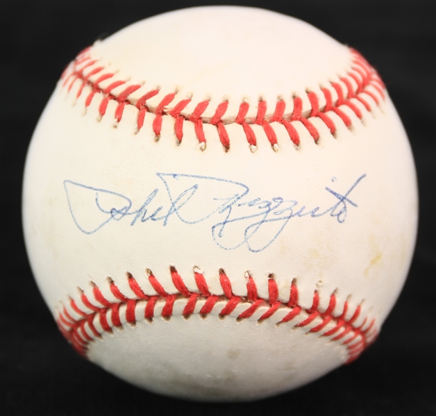 1995-99 Phil Rizzuto New York Yankees Signed OAL Budig Baseball (JSA)