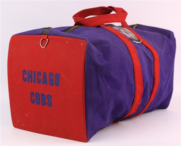 1950s-60s Chicago Cubs Team Equipment Bag (MEARS LOA)