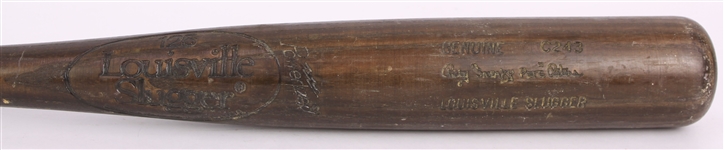 1980-83 Ricky "Sneaky Pete" Peters Tigers/Athletics Louisville Slugger Professional Model Game Used Bat (MEARS LOA)